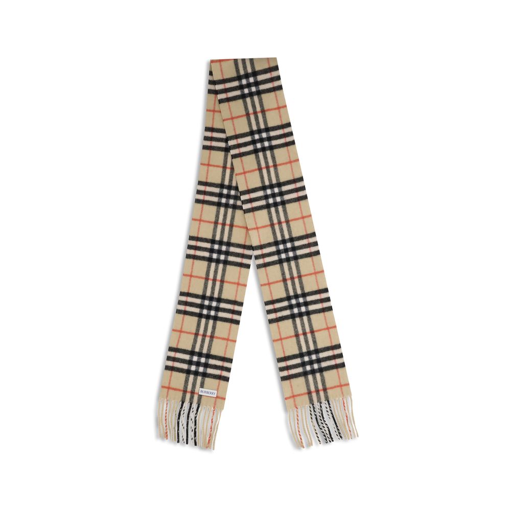 Burberry Skjerf i Beige Kasjmir