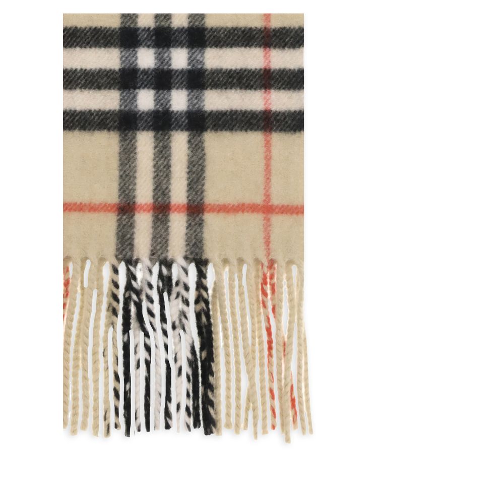 Burberry Skjerf i Beige Kasjmir