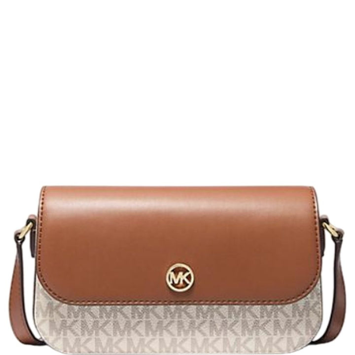 Michael Kors Beige Skinn Crossbody-veske