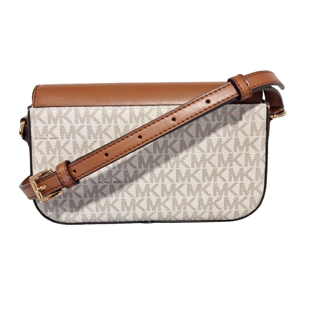Michael Kors Beige Skinn Crossbody-veske