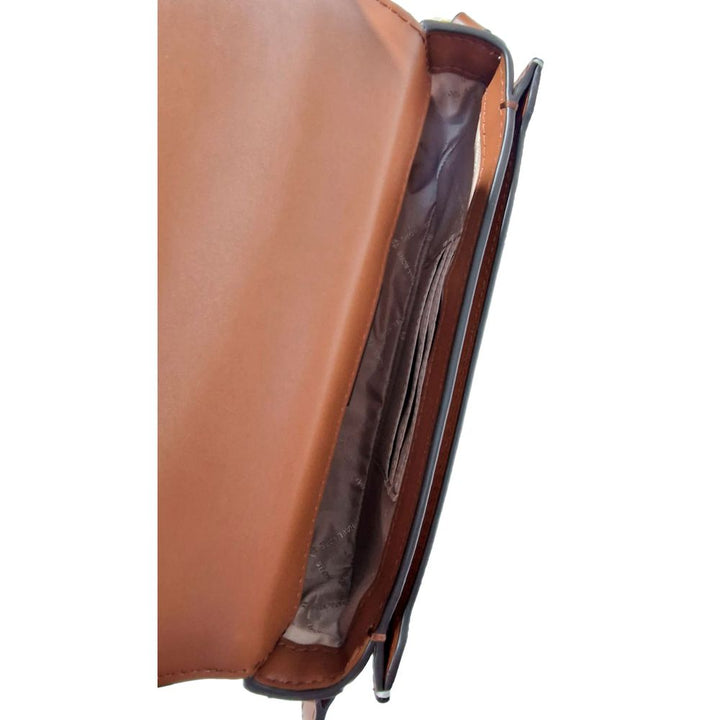 Michael Kors Beige Skinn Crossbody-veske
