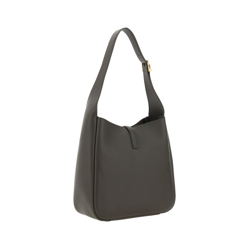 Saint Laurent Bicolor kalveskinn Bos Taurus Skulderveske
