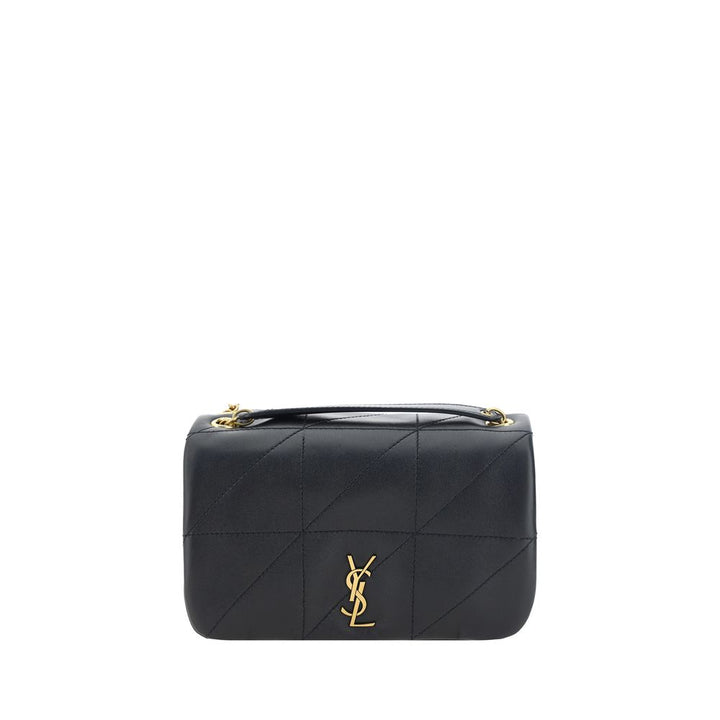 Saint Laurent Sort Lammeskinn Ovis Aries Aries Skulderveske