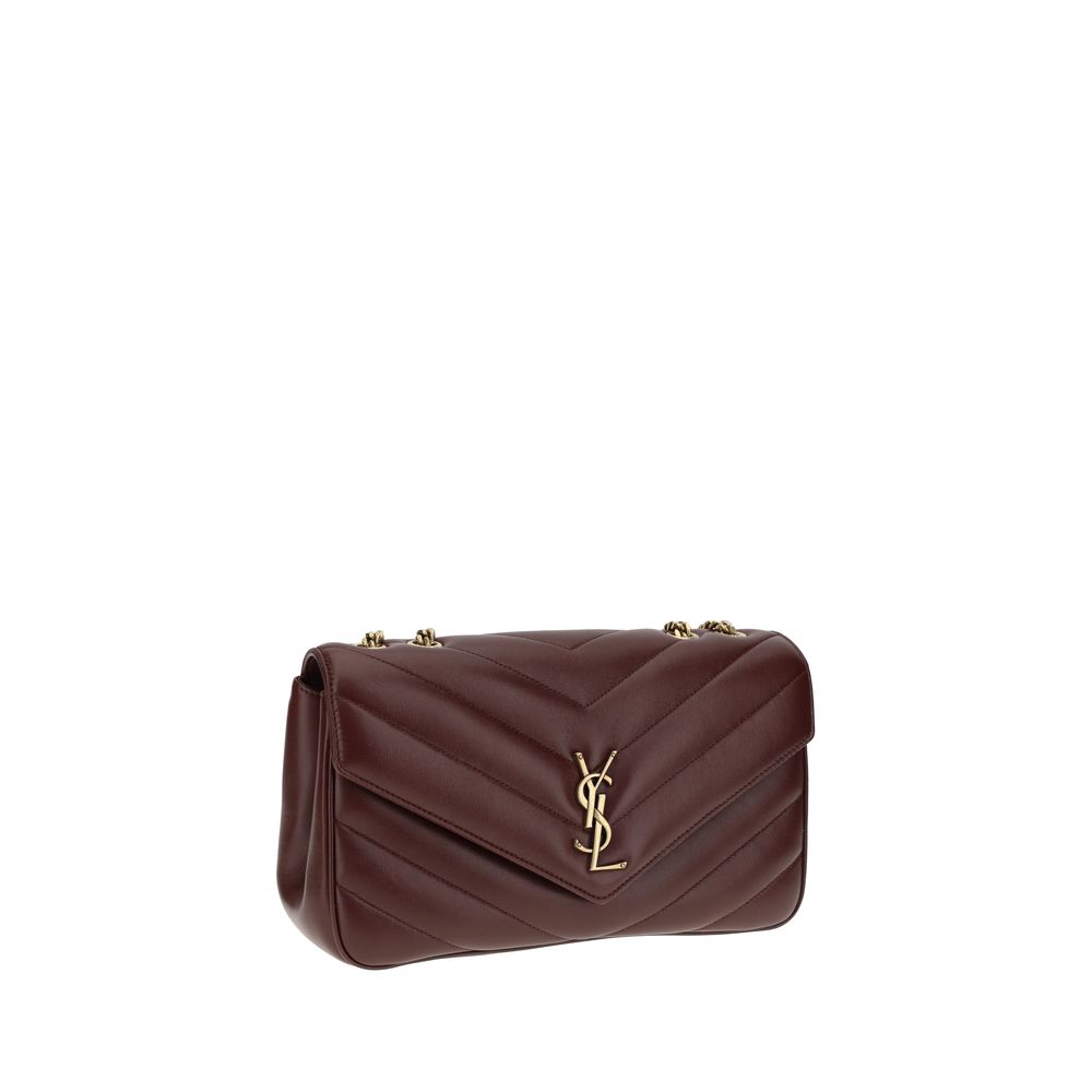 Saint Laurent Bordeaux Lamb Ovis Aries Aries Skulderveske