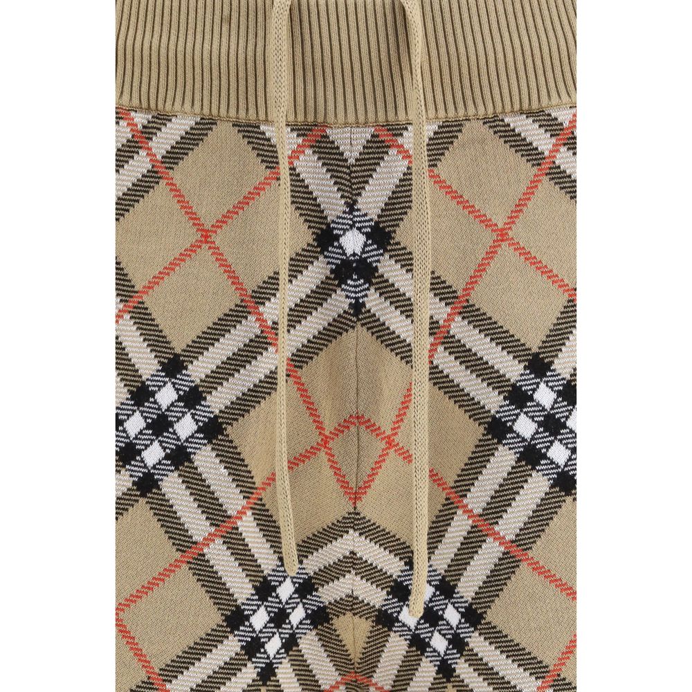 Burberry beige bermudashorts i bomull