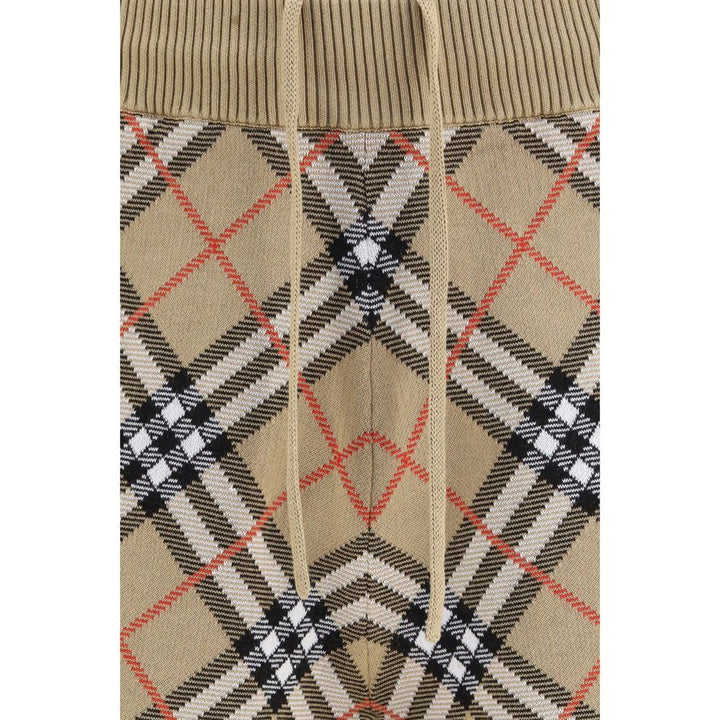 Burberry beige bermudashorts i bomull