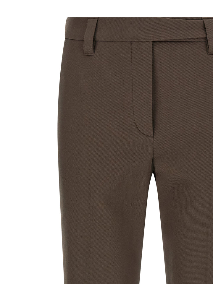 Brunello Cucinelli Brune Fritidsbukser i Bomull