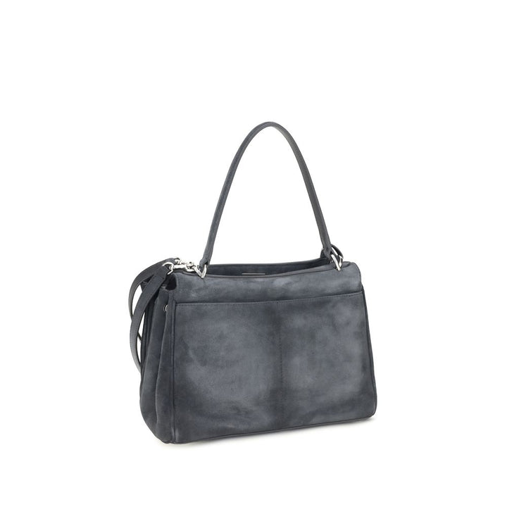 Balenciaga Gray Calf Leather Bos Taurus Skulderveske