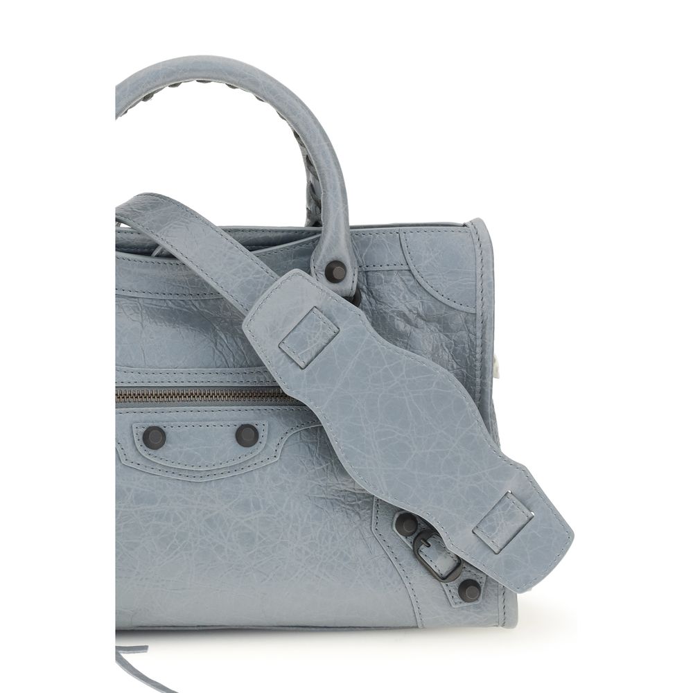 Balenciaga blå lam Ovis Aries Aries skulderveske