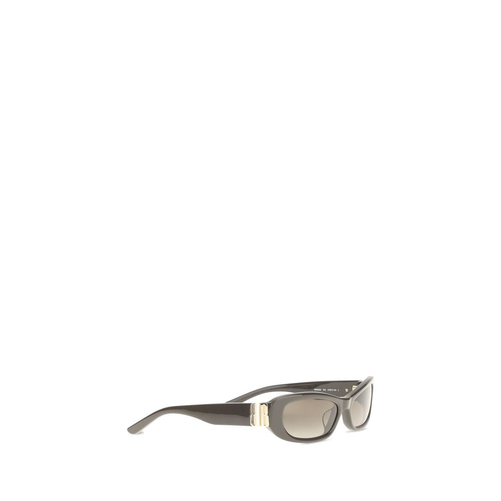 Balenciaga solbriller i brunt acetat