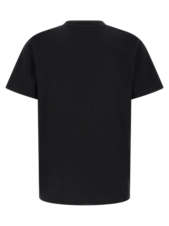 Moschino Tofarget Bomulls-T-skjorte