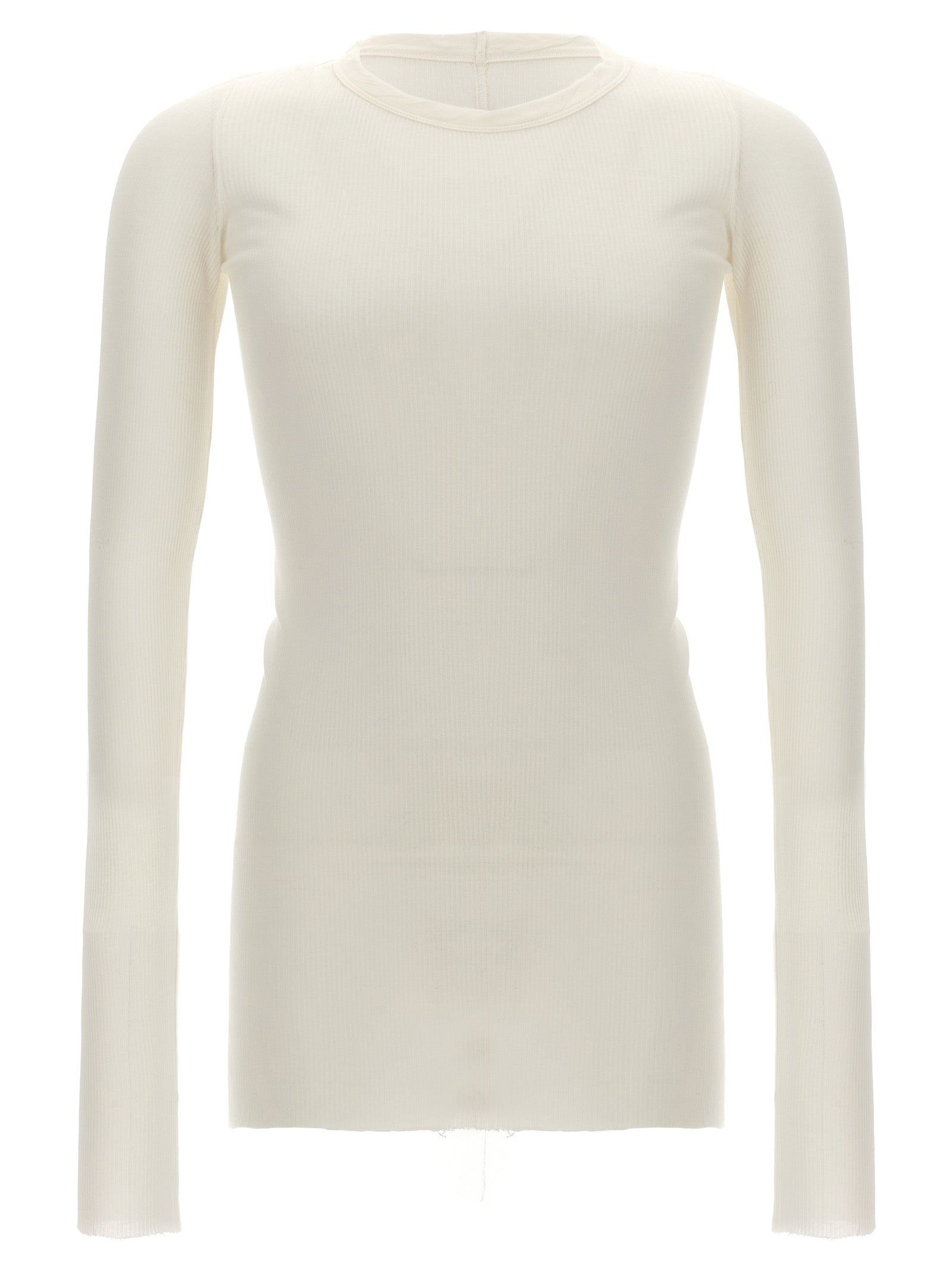 White Viscose T-Shirt