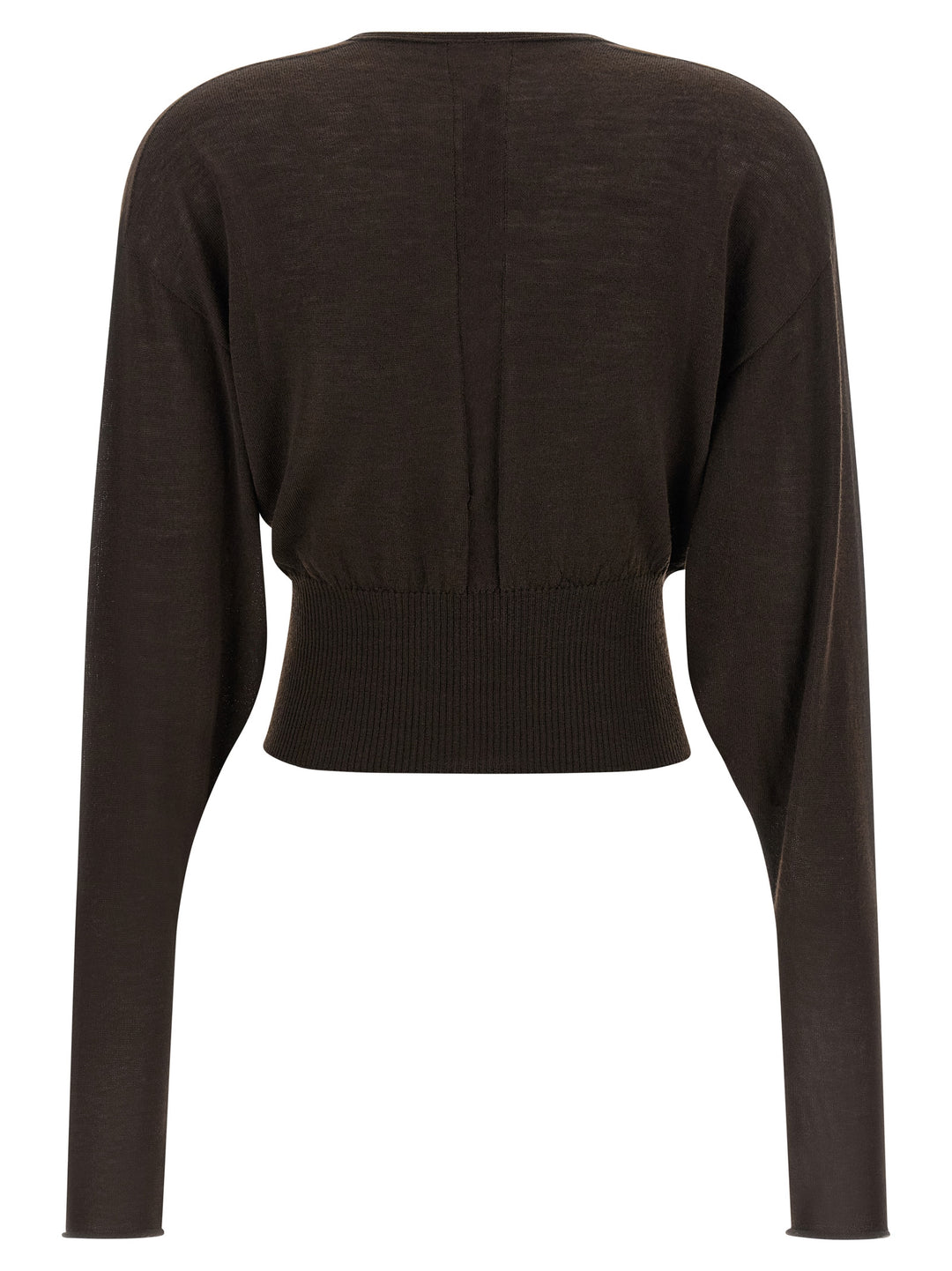 Brown Virgin Wool Shirt