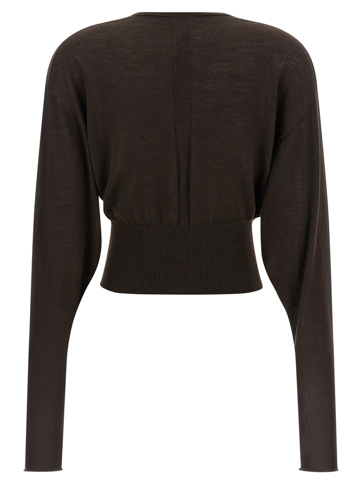 Brown Virgin Wool Shirt