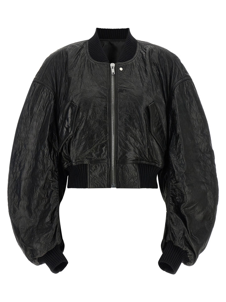 Black Lamb Leather Leather Jacket