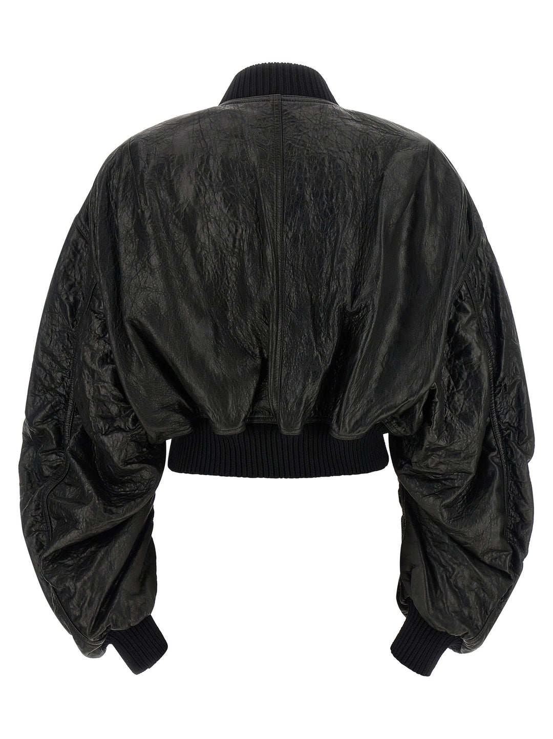 Black Lamb Leather Leather Jacket