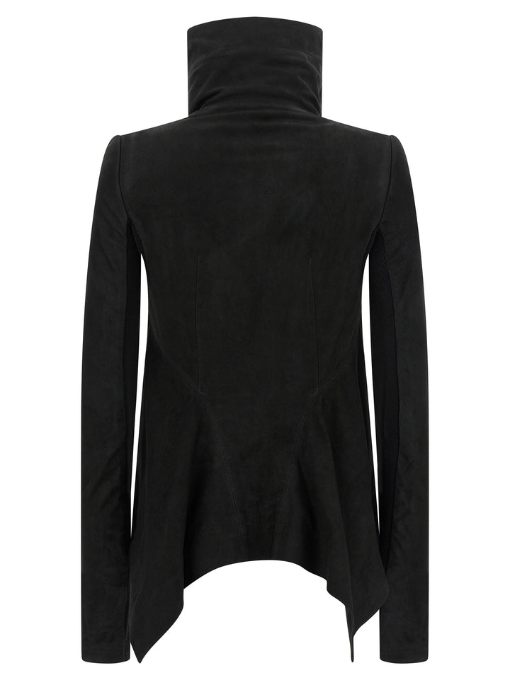 Black Lamb Leather Leather Jacket