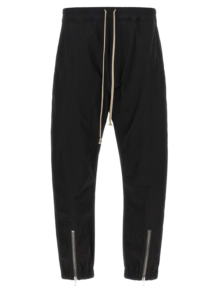 Black Cotton Joggers (Workout Pants)