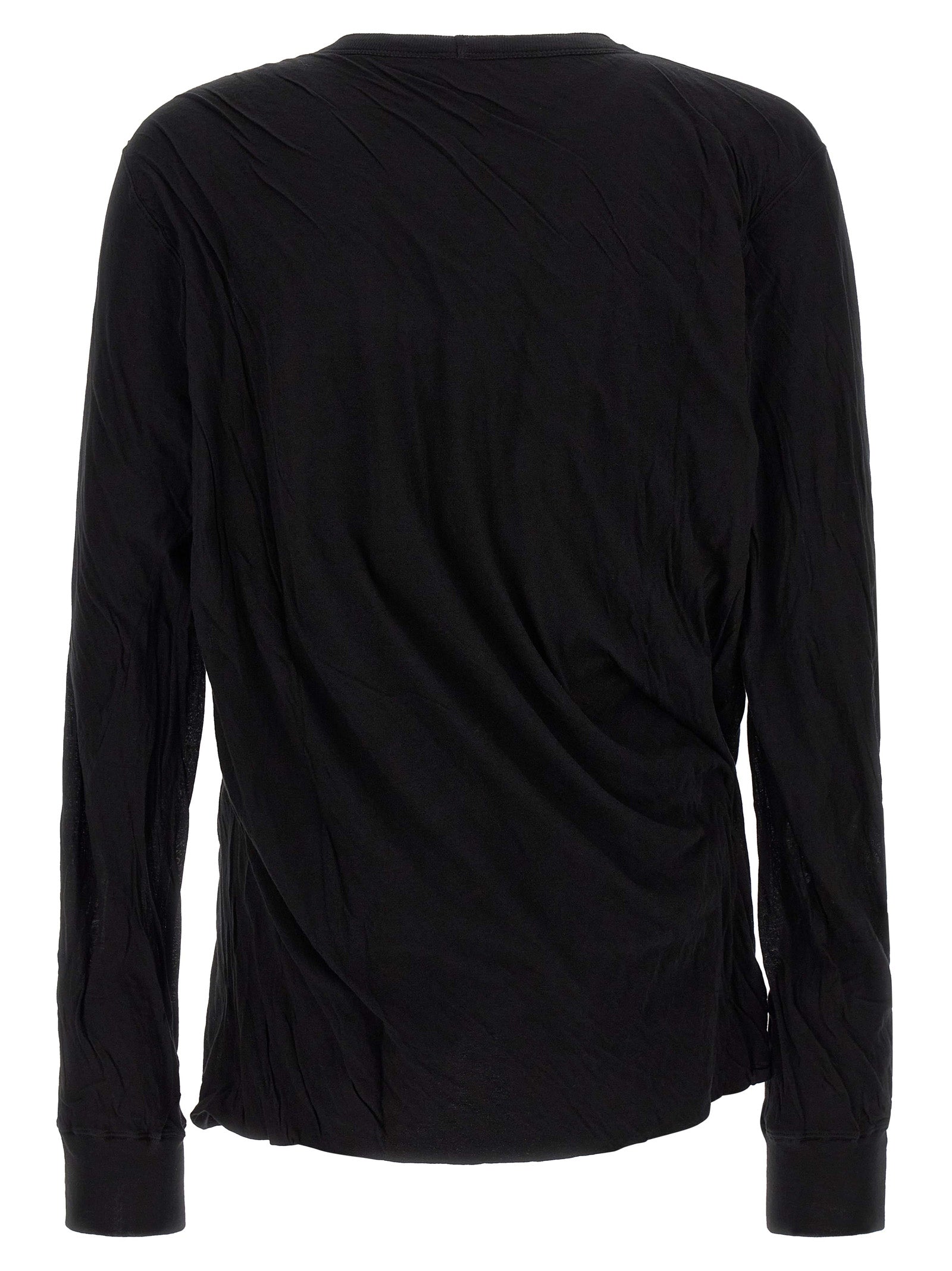 Black Cotton T-Shirt