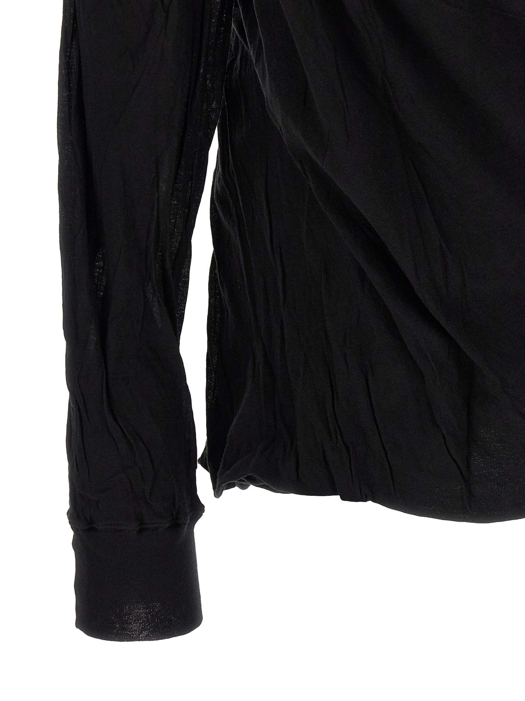 Black Cotton T-Shirt