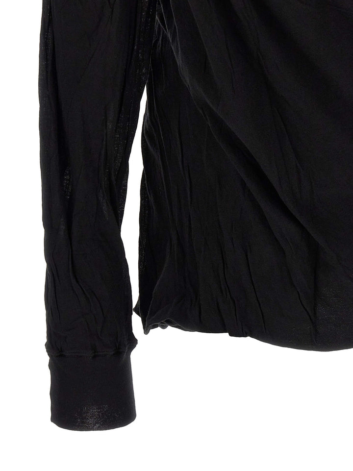 Black Cotton T-Shirt