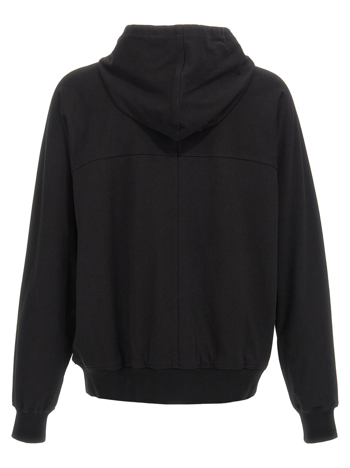 Black Cotton Hoodie