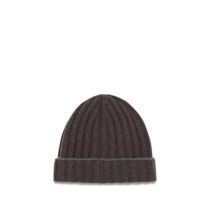 Brown Cashmere Beanie