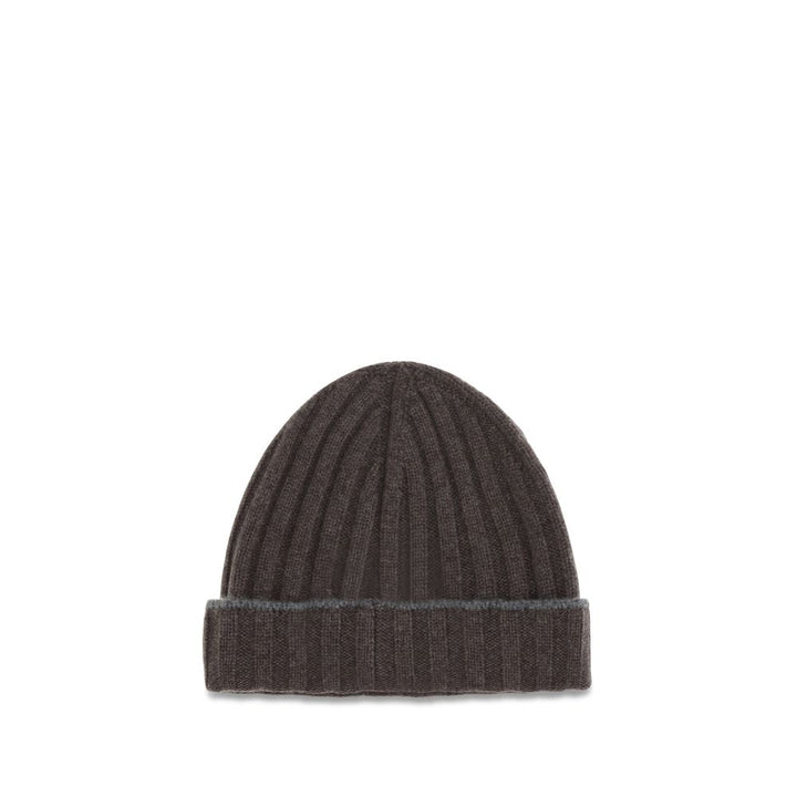 Brown Cashmere Beanie