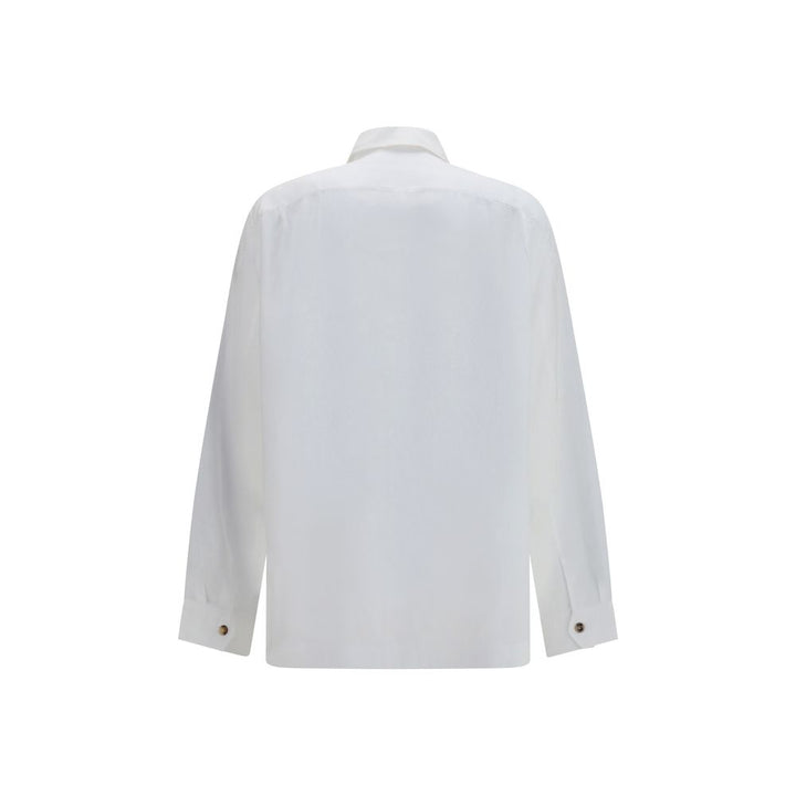 White Linen Shirt