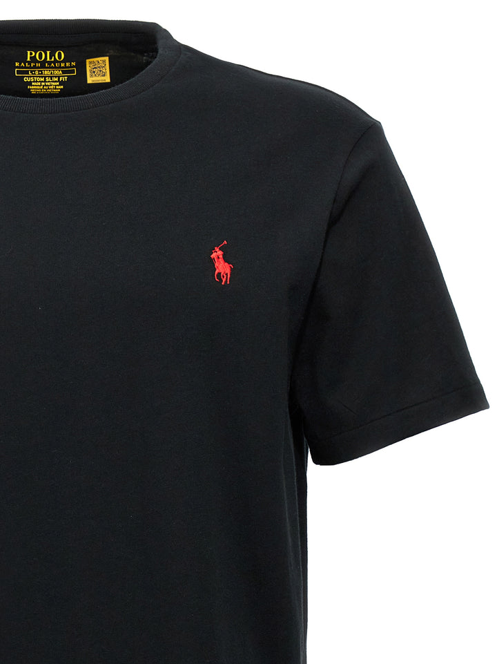 Black Cotton T-Shirt