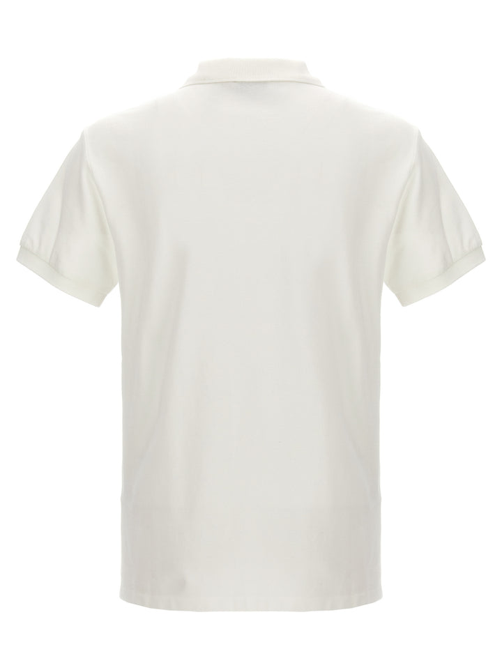 White Cotton Polo Shirt