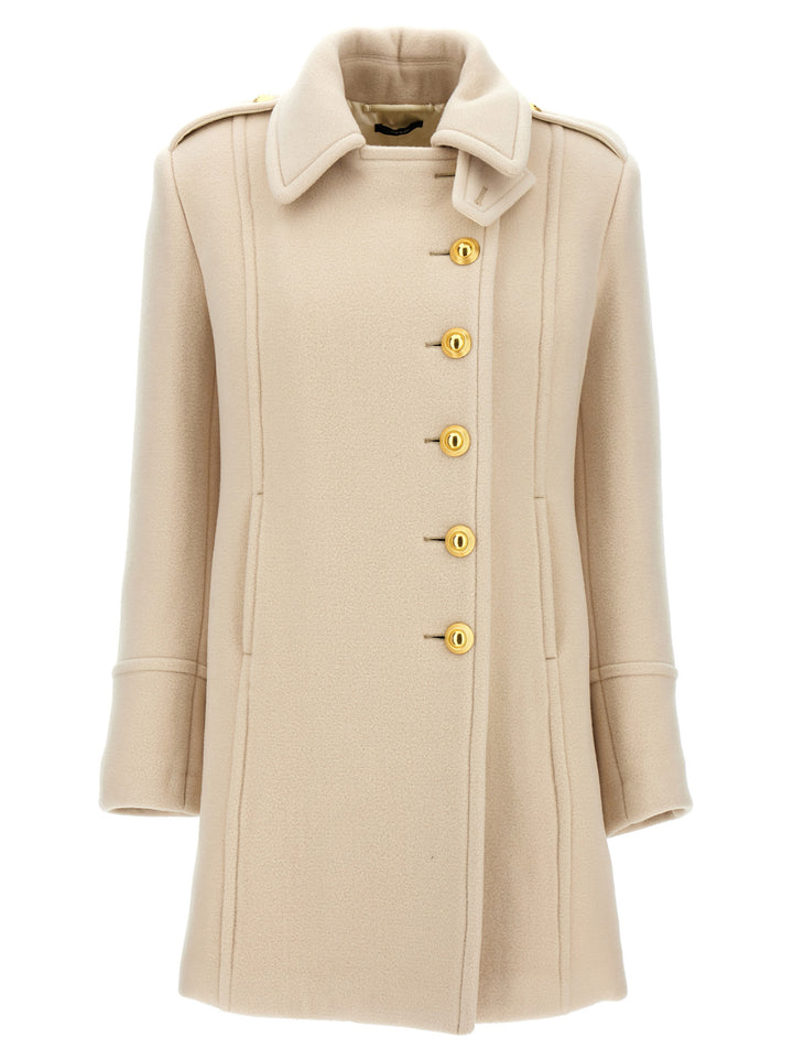 White Wool Coat