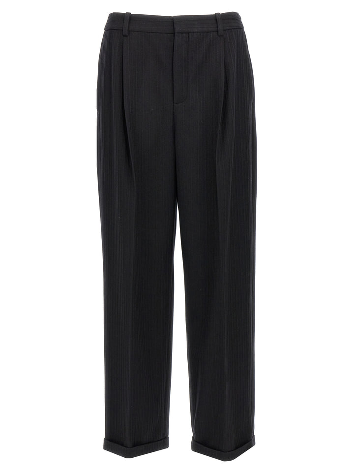 Black Wool Dress Pants
