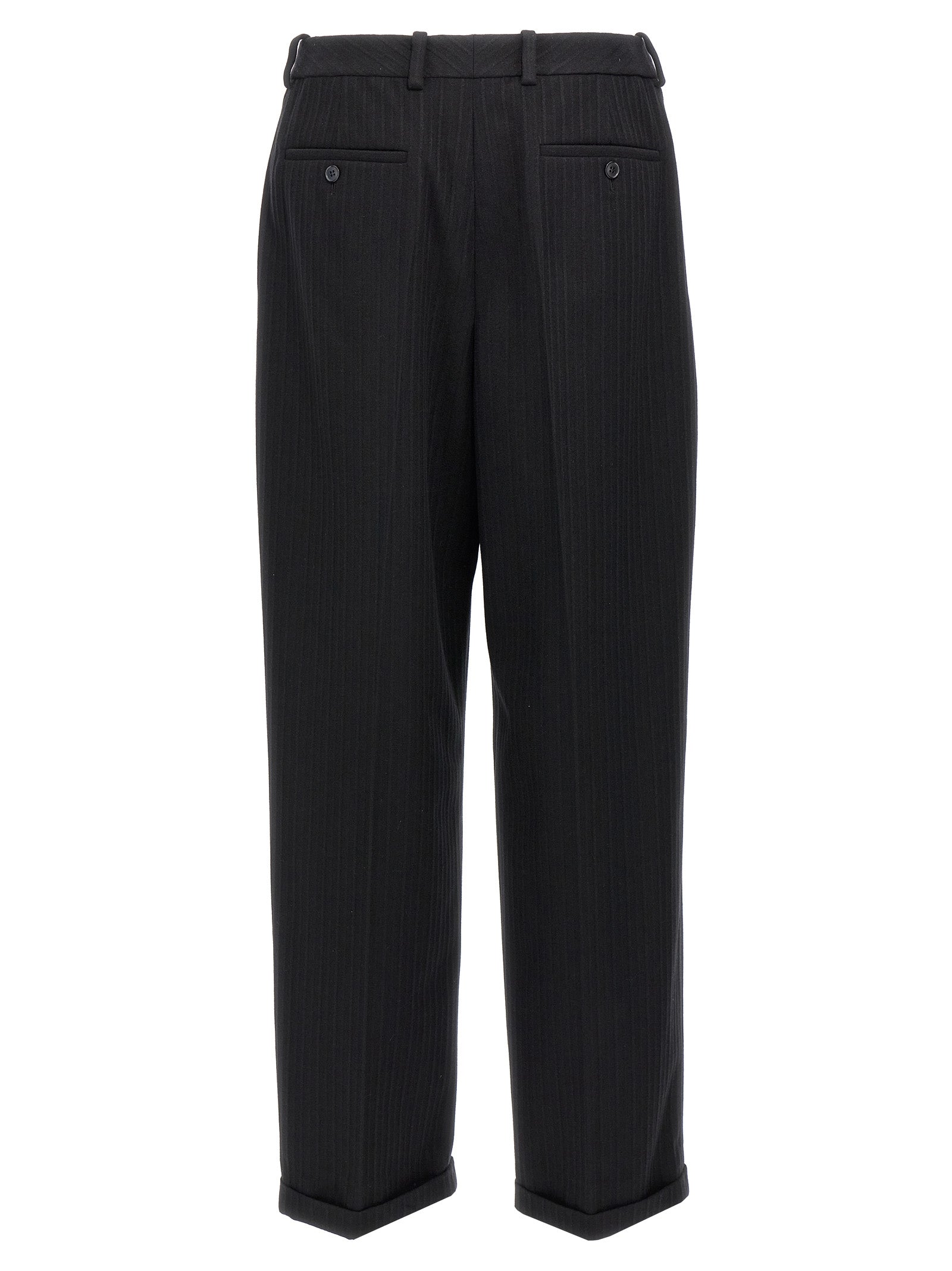 Black Wool Dress Pants
