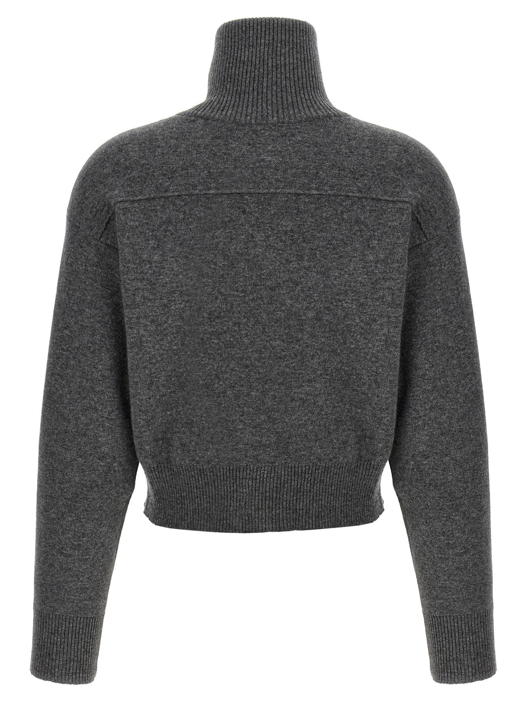 Gray Cashmere Cardigan