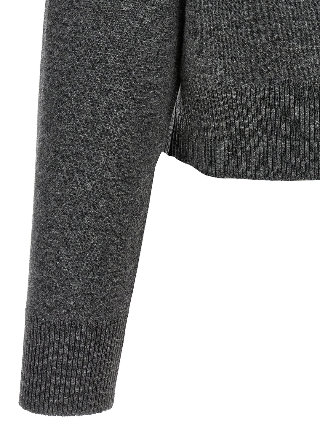 Gray Cashmere Cardigan