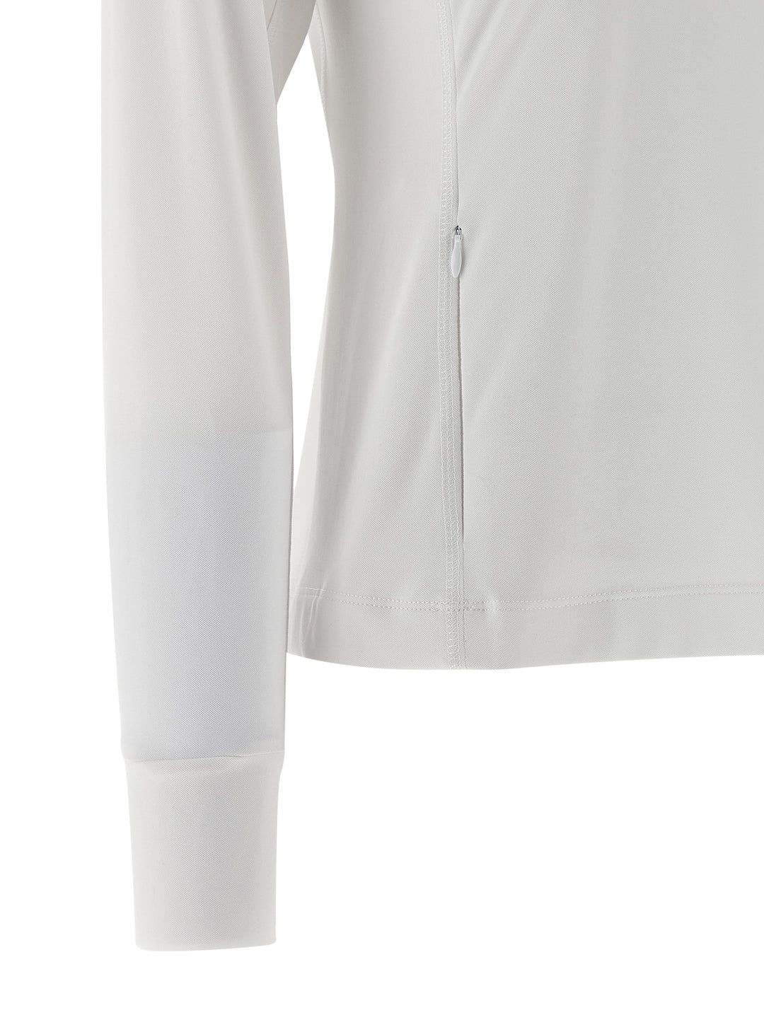 White Polyamide Cardigan
