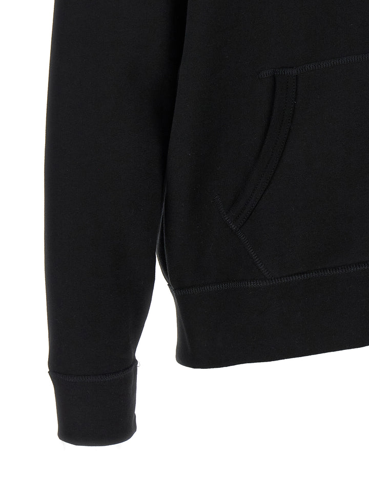 Black Cotton Sweatshirt