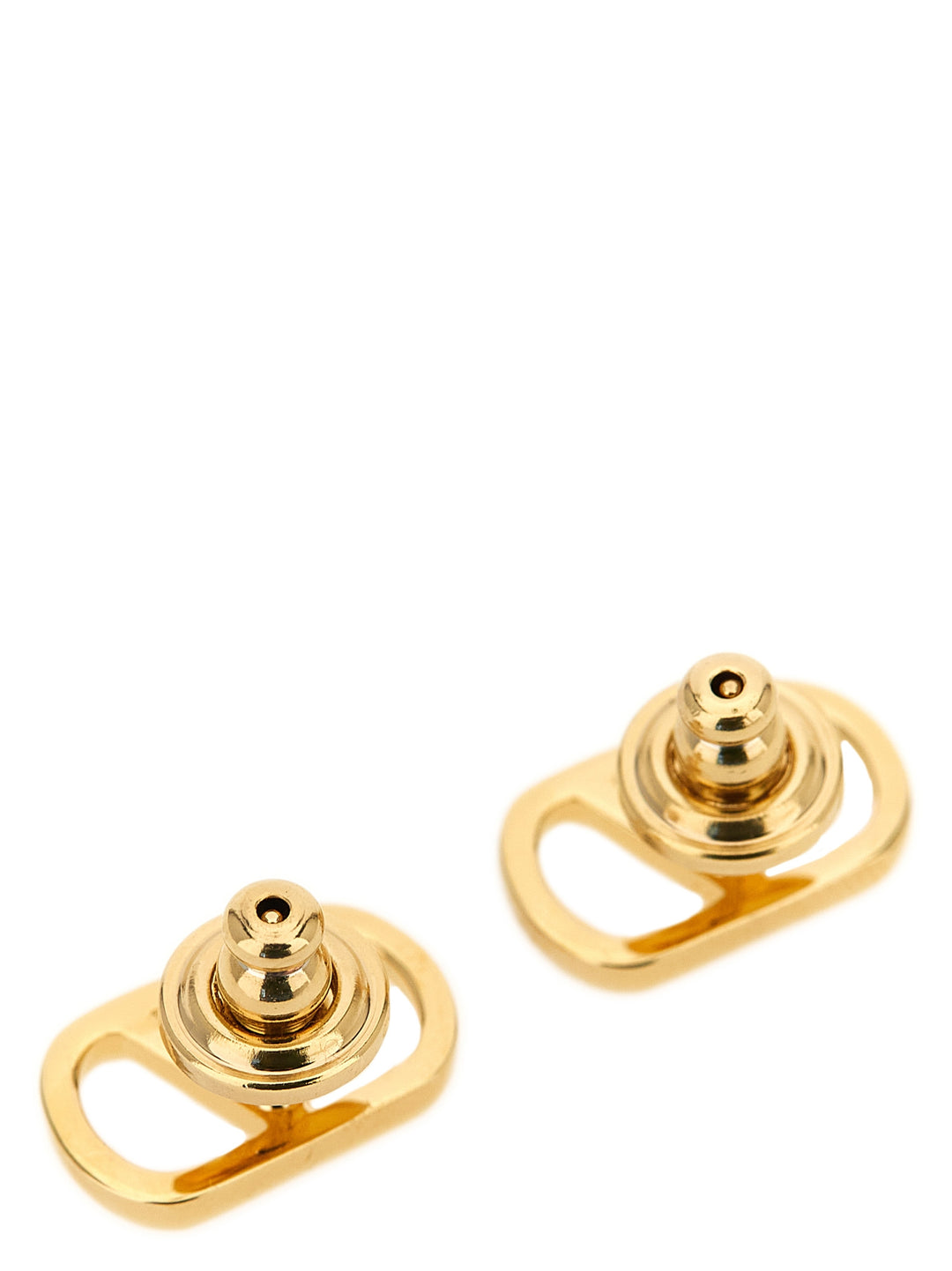 Gold Brass Earrings