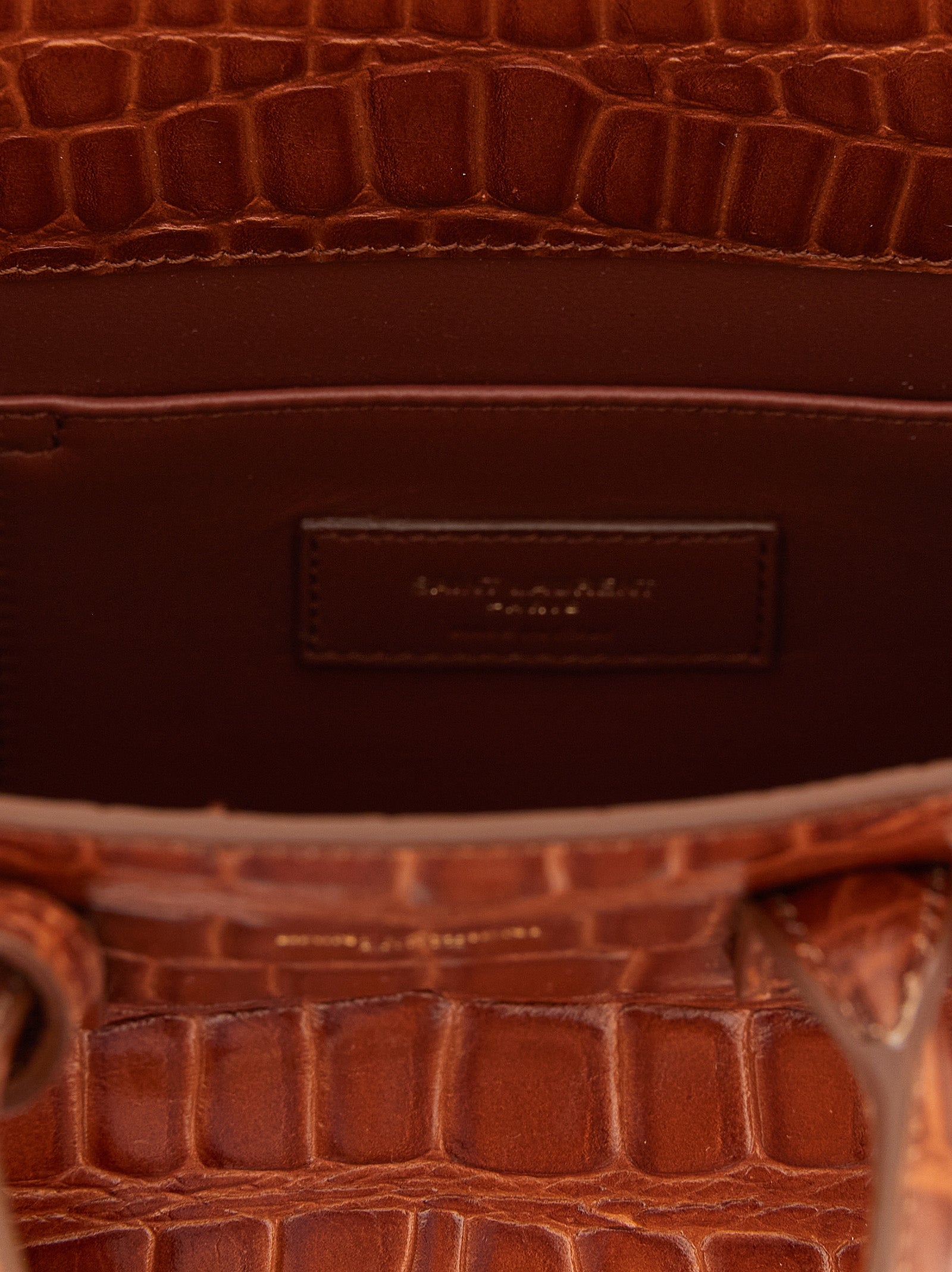 Brown Calfskin Handbag