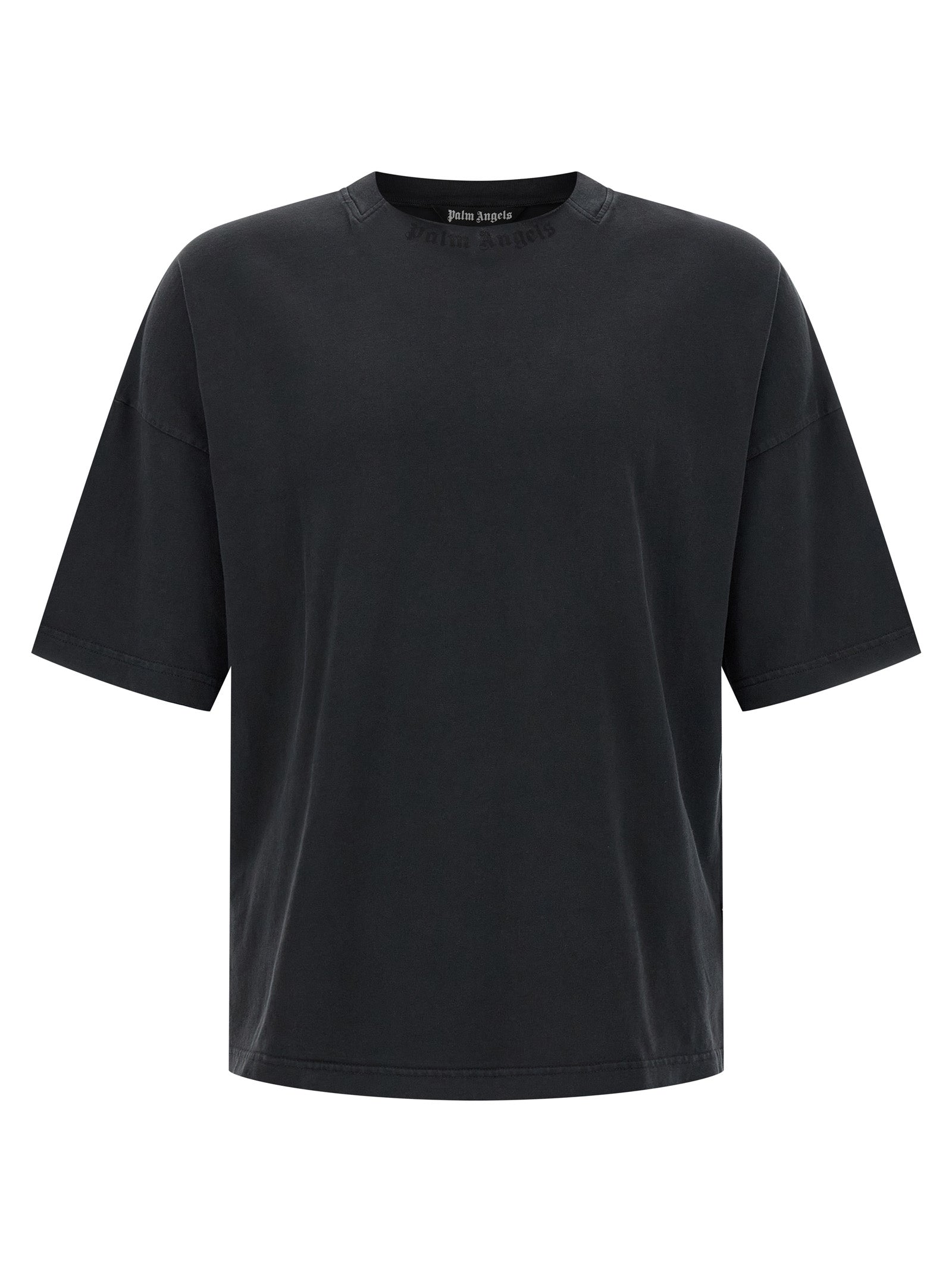 Black Cotton T-Shirt
