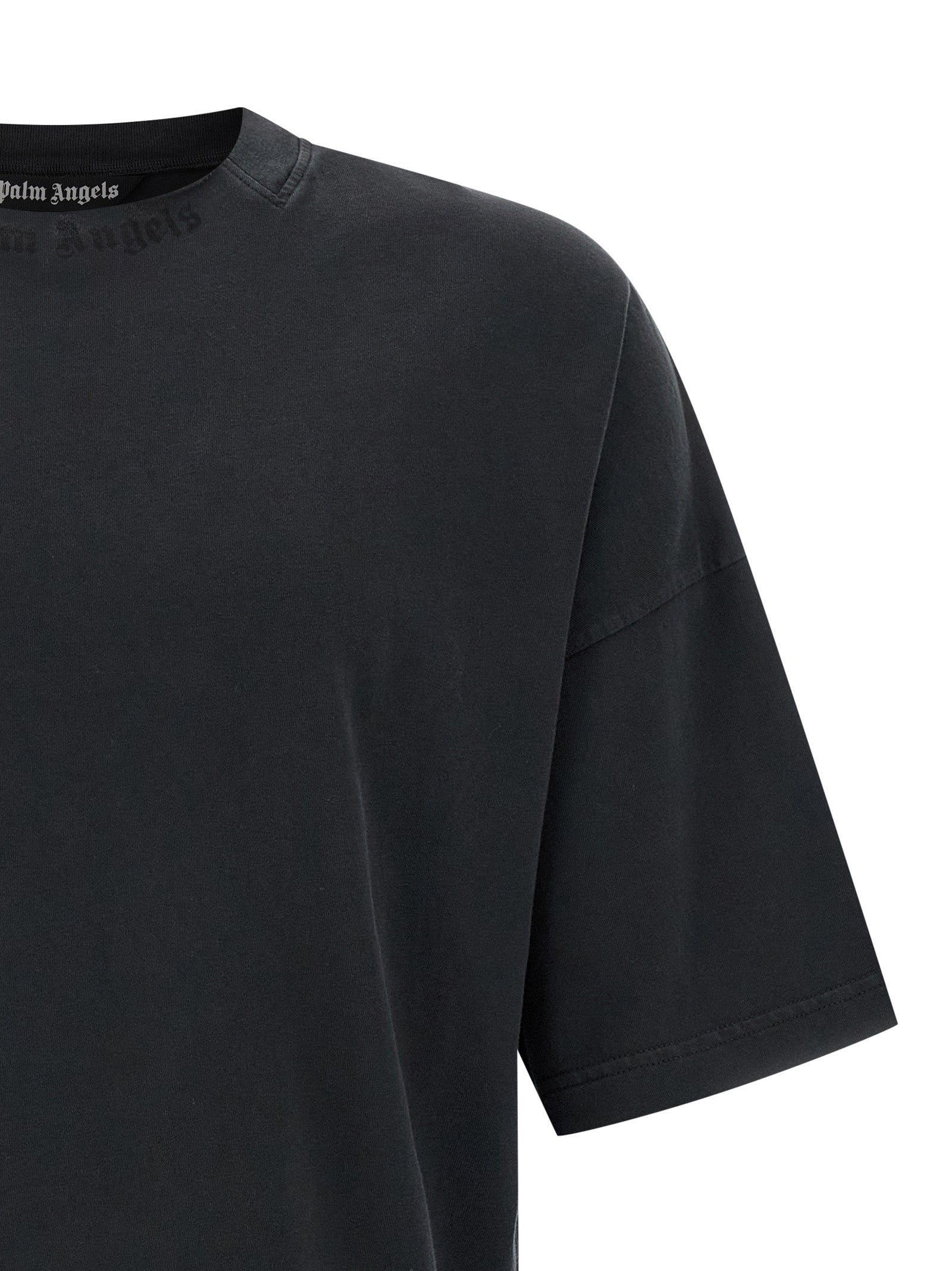Black Cotton T-Shirt
