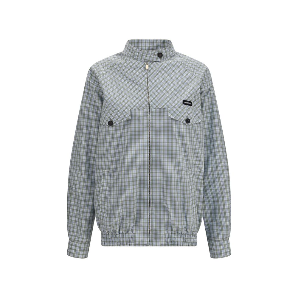 Chaqueta de nailon multicolor