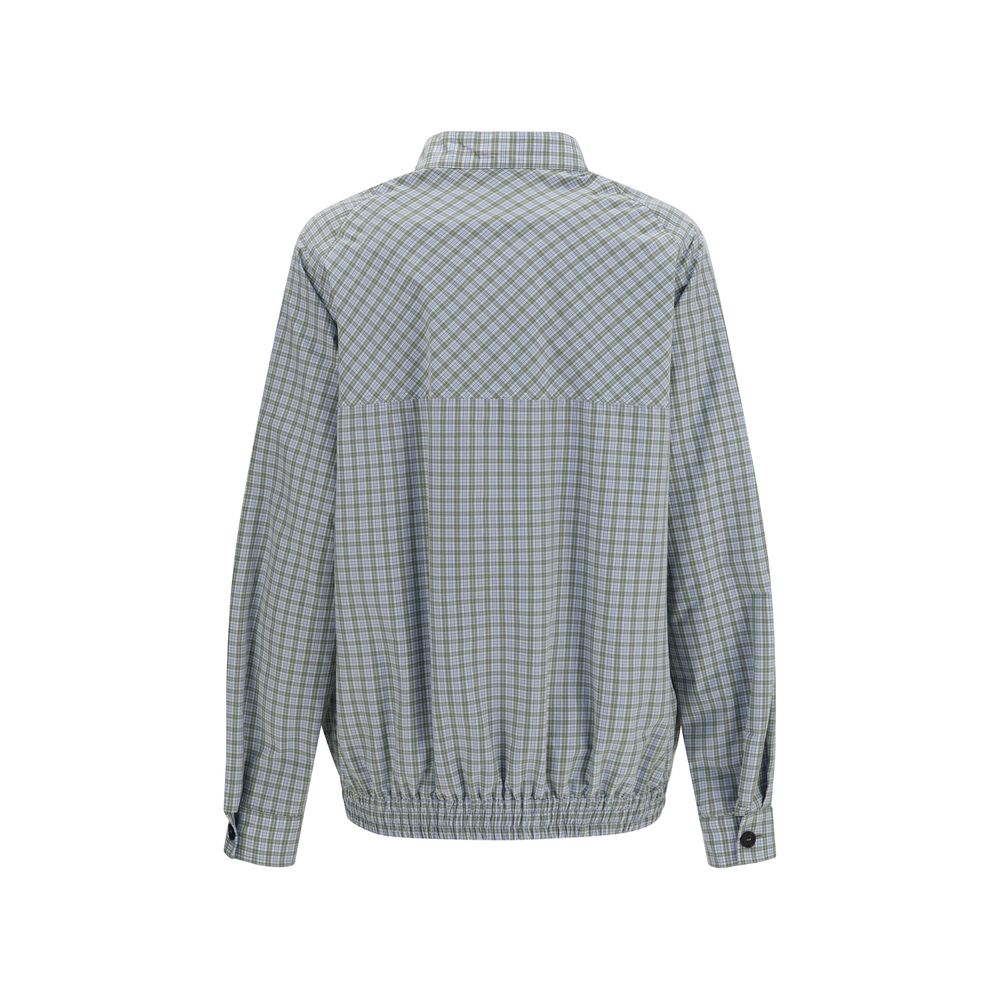 Chaqueta de nailon multicolor