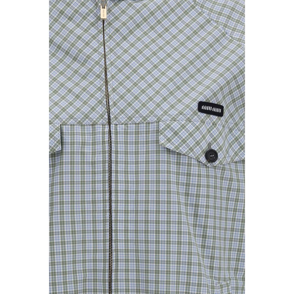 Chaqueta de nailon multicolor