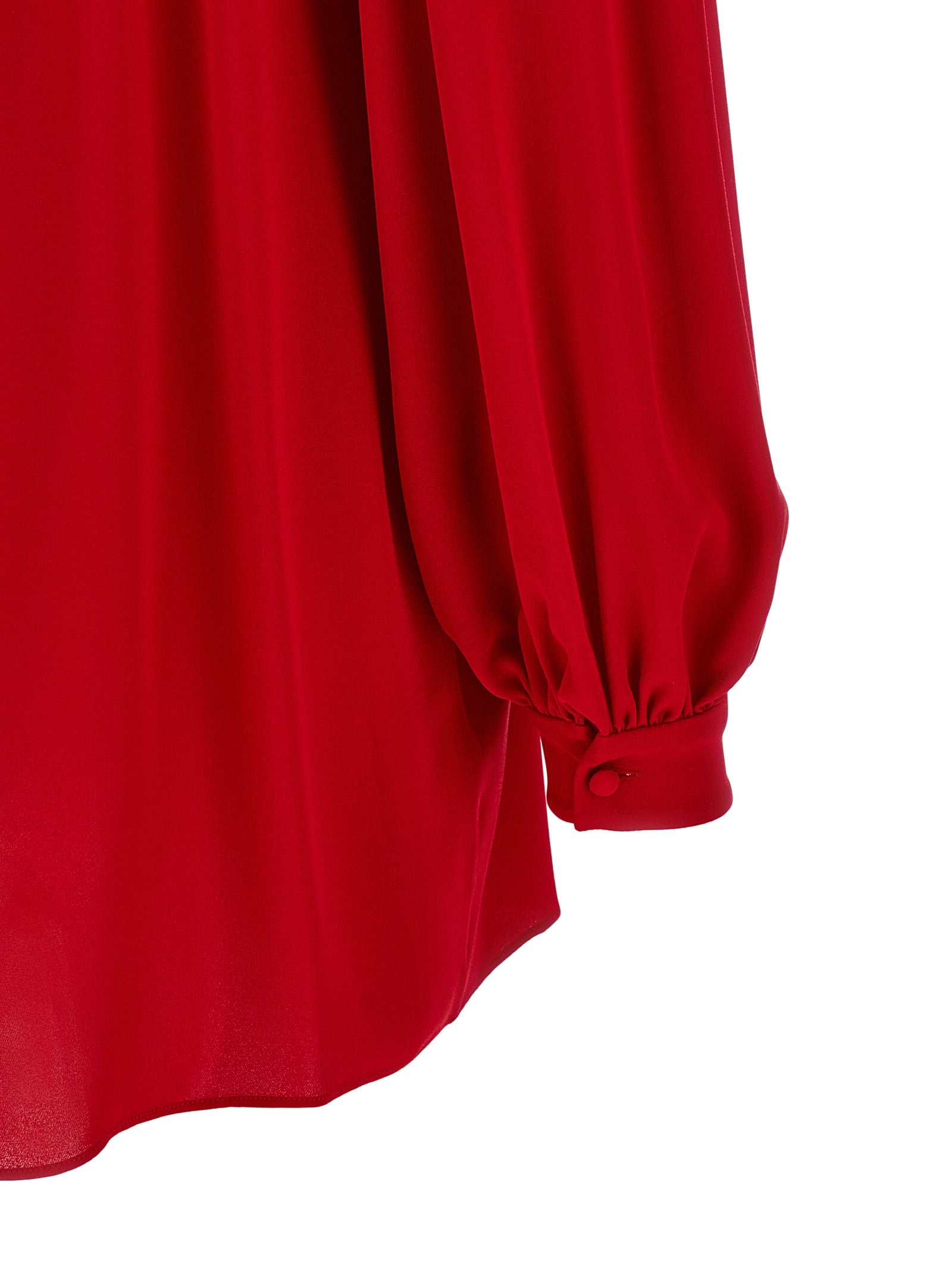 Premium Multicolor Silk Blouse for Everyday Elegance back view