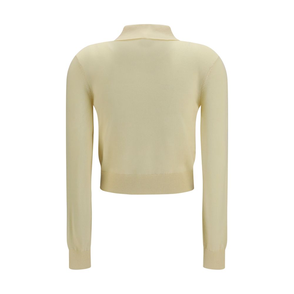 Bicolor Wool Oves Aries Cardigan