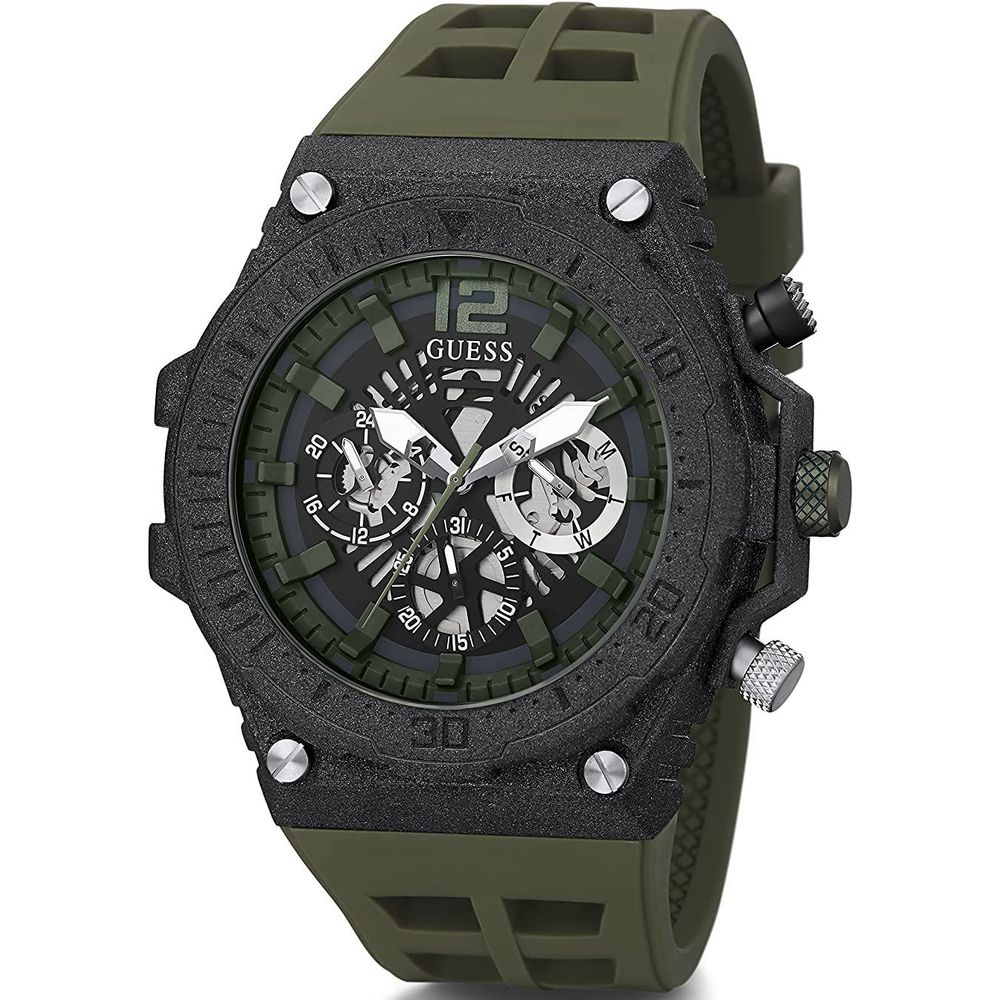 Bicolor Synthetic Sport Watch
