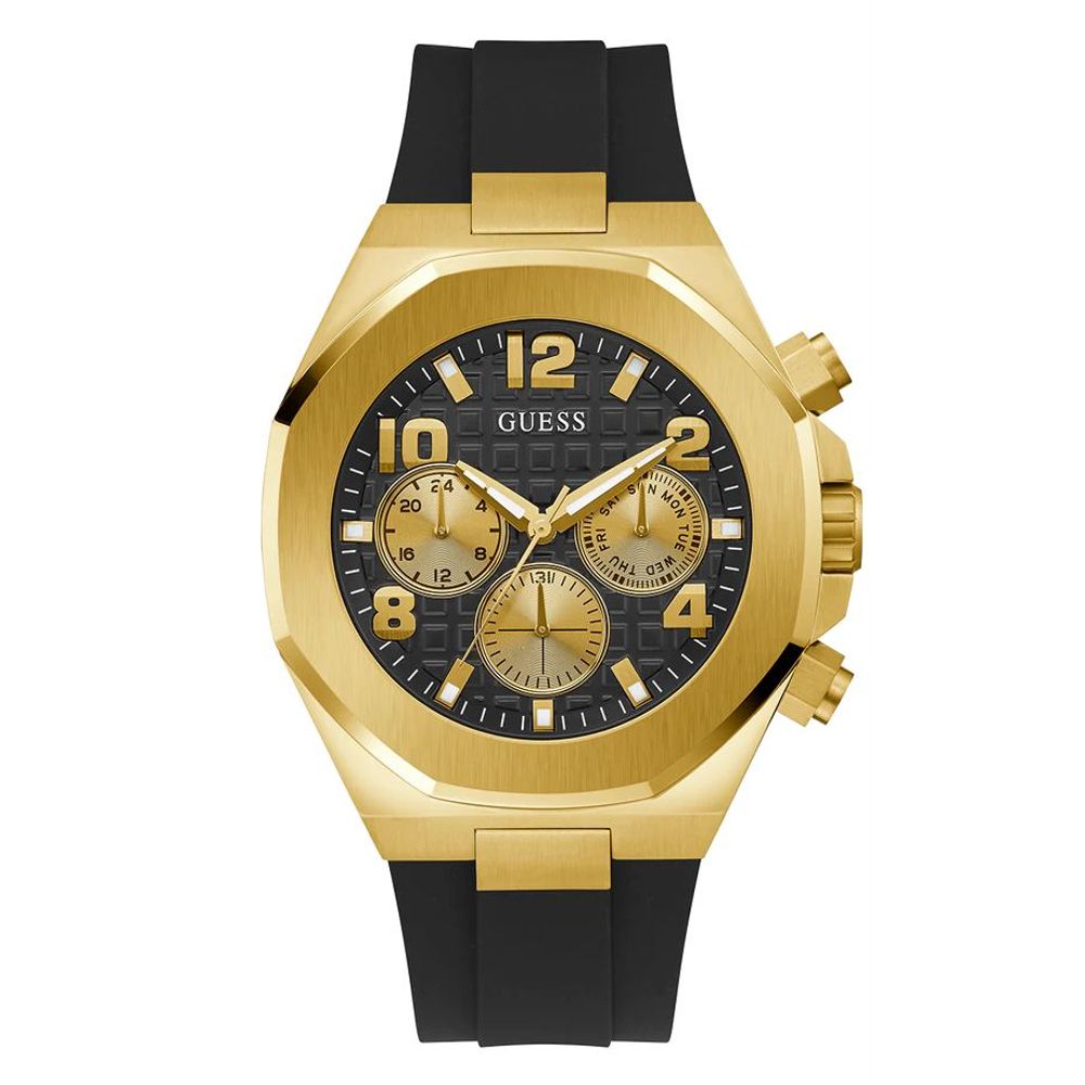 Black Synthetic Dress Watch