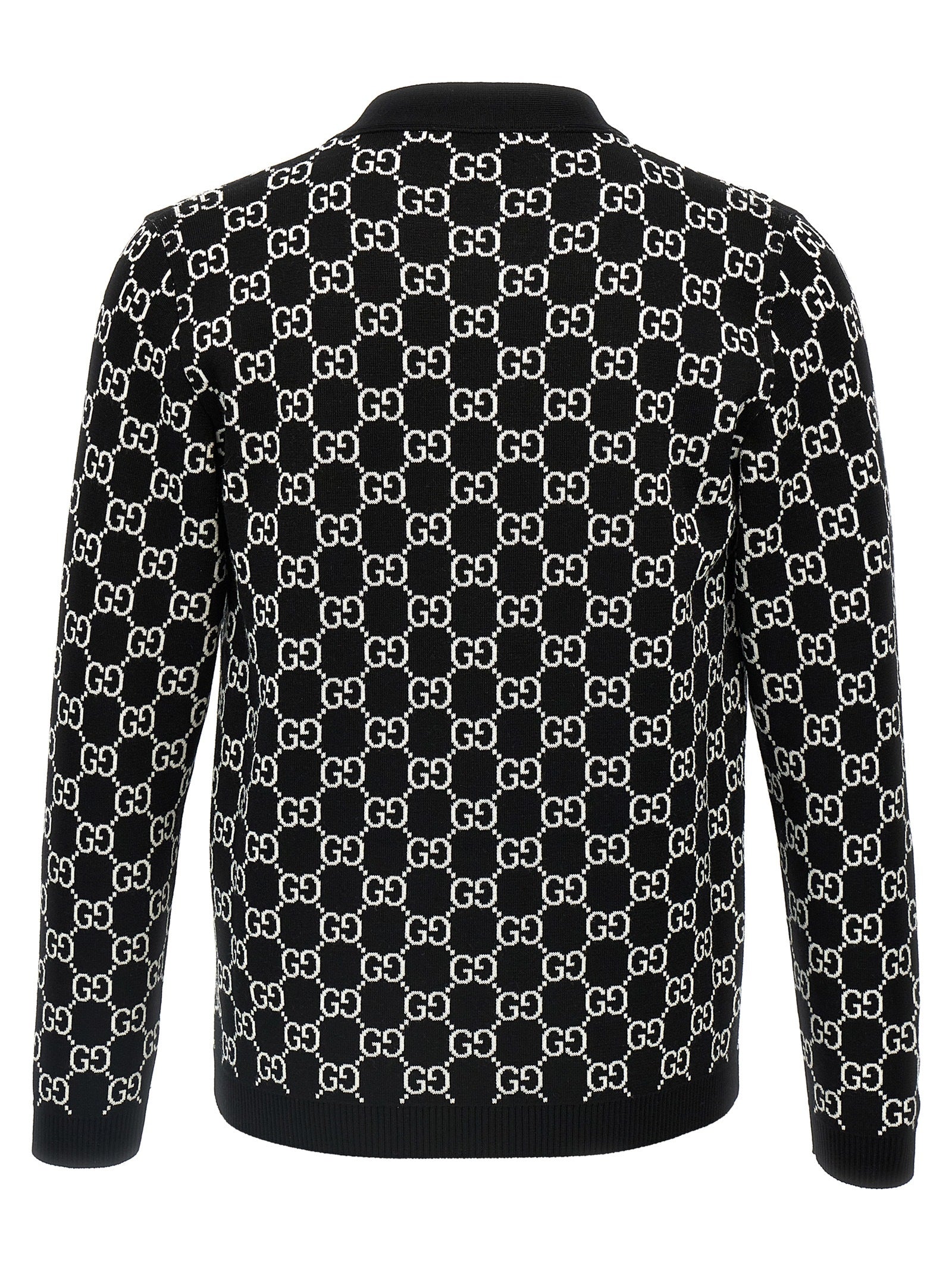 Bicolor Wool Cardigan
